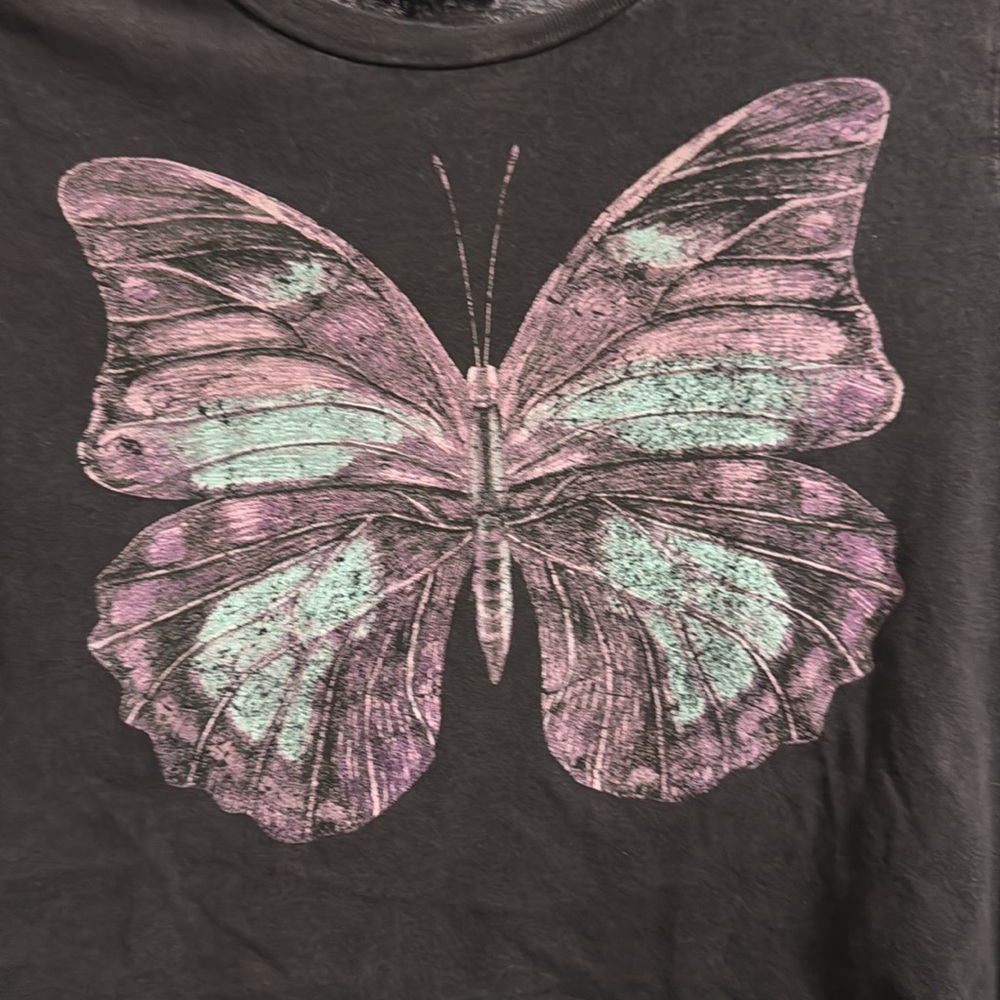 Butterfly crop top - Picture 2 of 4